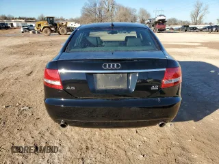 2008 Audi A6 with VIN WAUEV94F08N067459, listed as a Copart auction lot 87861655 with 34,500 mi miles and Salvage title. Bid and sale history available at DreamBid. Image 6.