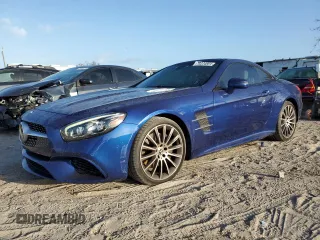 2018 Mercedes-Benz SL 450 z VIN WDDJK6GA2JF050791, wystawiony jako Copart lot #75224804 z przebiegiem 35 463 mil mil oraz Szkoda całkowita • Salvage title. Historia ofert i sprzedaży dostępna na DreamBid. Obrazek 1.