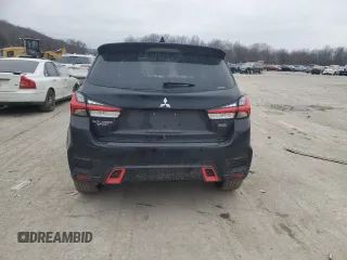 2020 Mitsubishi Outlander Sport ES 2.0 with VIN JA4AR3AU5LU026789, listed as a Copart auction lot 44869065 with 37,658 mi miles and Salvage Title. Bid and sale history available at carsss.com. Image 6.