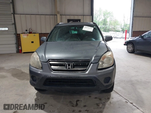 2005 Honda CR-V EX SE with VIN SHSRD78905U318760, listed as a IAAI auction lot 41971337 with 185,858 mi miles. Bid and sale history available at carsss.com. Image 12.