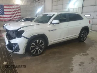2021 Volkswagen Atlas SEL with VIN 1V2SE2CA5MC231585, listed as a Copart auction lot 72603994 with 57,001 mi miles and Salvage title. Bid and sale history available at DreamBid. Image 1.