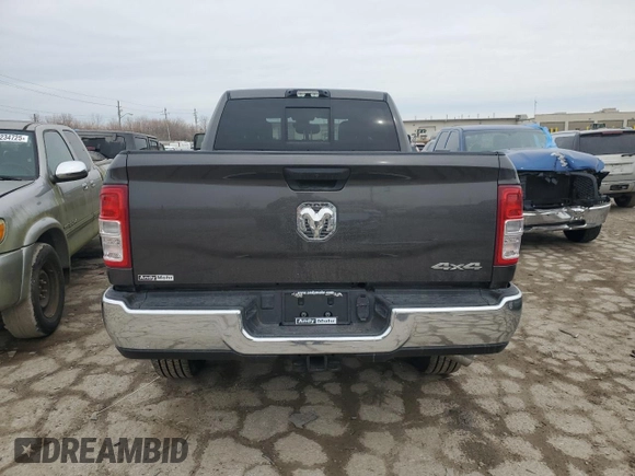 2024 Ram 2500 Tradesman with VIN 3C6UR5CJ4RG367640, listed as a Copart auction lot 43172485 with 2,441 mi miles and Salvage title. Bid and sale history available at DreamBid. Image 6.