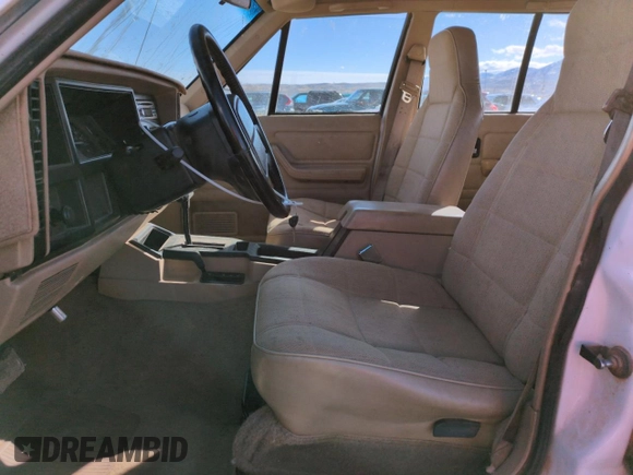 1995 Jeep Cherokee Sport with VIN 1J4FJ68S0SL502065, listed as a Copart auction lot 46431765 with 138,582 mi miles and Salvage Title. Bid and sale history available at carsss.com. Image 7.