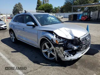 2022 Audi SQ5 Premium with VIN WA1A4AFY8N2052218, listed as a Copart auction lot 69474304 with 33,282 mi miles and Salvage Title. Bid and sale history available at DreamBid. Image 4.