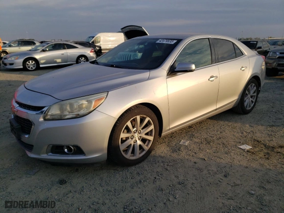 2015 Chevrolet Malibu LT with VIN 1G11D5SL2FF121737, listed as a Copart auction lot 42479535 with 167,178 mi miles and Salvage Title. Bid and sale history available at carsss.com. Image 1.