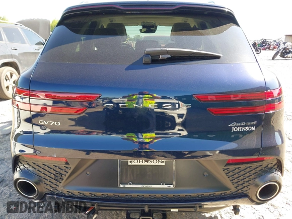 2023 Genesis GV70 Sport with VIN KMUMCDTC1PU083539, listed as a IAAI auction lot 42107968 with 21,169 mi miles and . Bid and sale history available at DreamBid. Image 16.