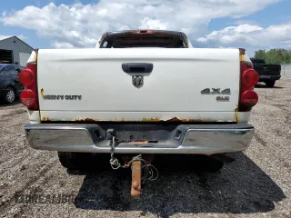 2007 Dodge Ram 2500 SLT with VIN 1D7KS28D37J539664, listed as a Copart auction lot 60873114 with 0 mi miles and Non Repairable. Bid and sale history available at carsss.com. Image 6.