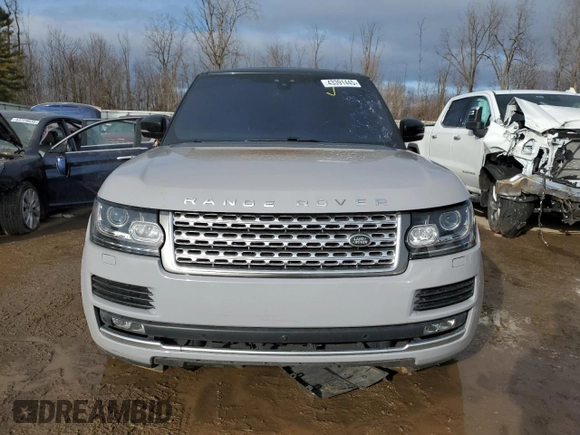 2017 Land Rover Range Rover with VIN SALGS5FE8HA347325, listed as a Copart auction lot 43391445 with 92,181 mi miles and Clean title. Bid and sale history available at DreamBid. Image 5.