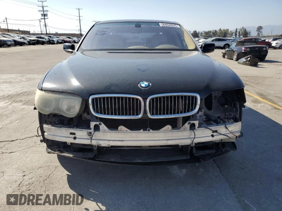 2003 BMW 7 Series 745Li с VIN WBAGN63443DR19933, выставлен на аукционе Copart как лот 56068055 с пробегом Не указан миль и Списание • Salvage title. История ставок и продаж доступна на DreamBid. Изображение 5.