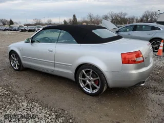 2006 Audi S4 with VIN WUARL48H46K900268, listed as a Copart auction lot 46163935 with 100,371 mi miles and Salvage Title. Bid and sale history available at carsss.com. Image 2.