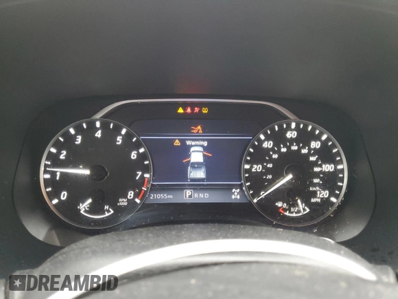 2022 Nissan Frontier S with VIN 1N6ED1EK6NN646015, listed as a Copart auction lot 53599054 with 21,055 mi miles and Salvage title. Bid and sale history available at DreamBid. Image 9.