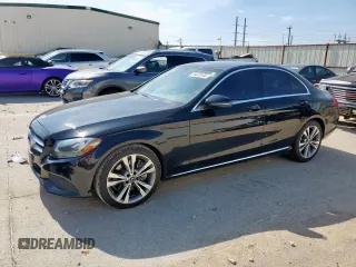 2017 Mercedes-Benz C 300 z VIN 55SWF4JB8HU233765, wystawiony jako Copart lot #54528105 z przebiegiem 73 296 mil mil oraz Czysty tytuł • Clean title. Historia ofert i sprzedaży dostępna na DreamBid. Obrazek 1.