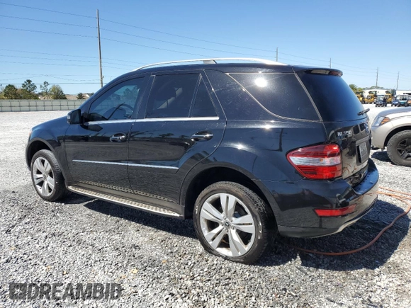 2011 Mercedes-Benz M 350 with VIN 4JGBB5GB6BA751295, listed as a Copart auction lot 44600815 with 80,125 mi miles and Salvage title. Bid and sale history available at DreamBid. Image 2.