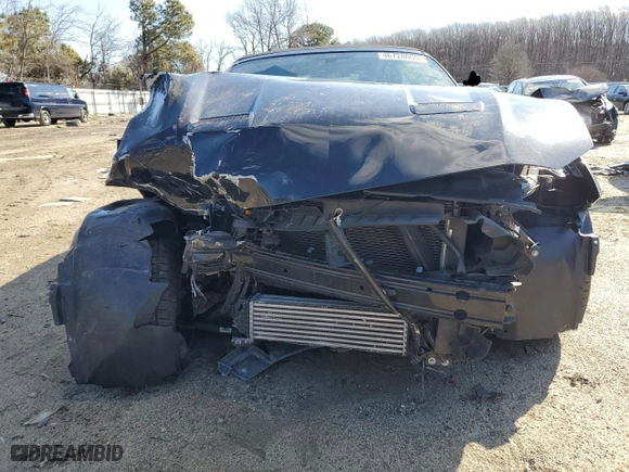 2020 Ford Mustang EcoBoost with VIN 1FATP8UH1L5184904, listed as a Copart auction lot 46728055 with 75,665 mi miles and Salvage Title. Bid and sale history available at carsss.com. Image 5.