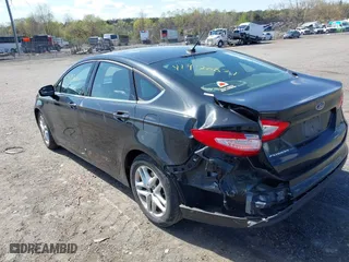2015 Ford Fusion SE with VIN 3FA6P0H75FR301708, listed as a IAAI auction lot 41970871 with 113,863 mi miles. Bid and sale history available at carsss.com. Image 3.