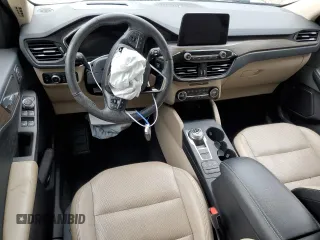 2020 Ford Escape Titanium Hybrid with VIN 1FMCU0DZ6LUA46340, listed as a Copart auction lot 60752615 with 78,534 mi miles and Non repairable. Bid and sale history available at DreamBid. Image 8.