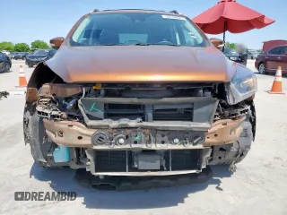 2017 Ford Escape Titanium with VIN 1FMCU0JD3HUA31410, listed as a Copart auction lot 52729025 with 68,256 mi miles and Salvage Title. Bid and sale history available at DreamBid. Image 5.