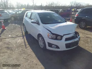 2014 Chevrolet Sonic LT with VIN 1G1JC6SH6E4172219, listed as a IAAI auction lot 41771776 with 71,054 mi miles. Bid and sale history available at carsss.com. Image 1.