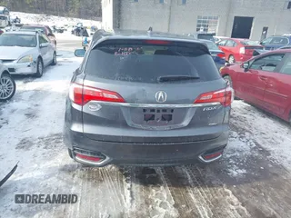 2017 Acura RDX w/Technology Pkg with VIN 5J8TB4H52HL017621, listed as a IAAI auction lot 41512169 with 105,029 mi miles. Bid and sale history available at carsss.com. Image 16.