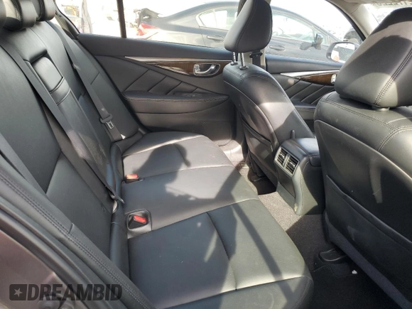 2019 Infiniti Q50 Luxe with VIN JN1EV7AR7KM557533, listed as a Copart auction lot 52172225 with 97,270 mi miles and Salvage title. Bid and sale history available at DreamBid. Image 10.