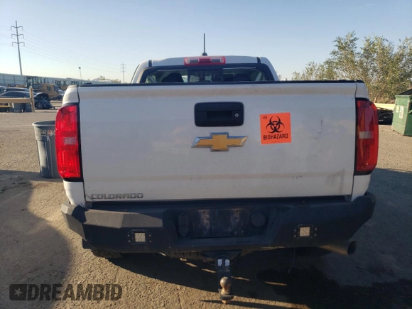 2018 Chevrolet Colorado 4WD ZR2 with VIN 1GCPTEE16J1179886, listed as a Copart auction lot 74375114 with 0 mi miles and Salvage Title. Bid and sale history available at carsss.com. Image 6.