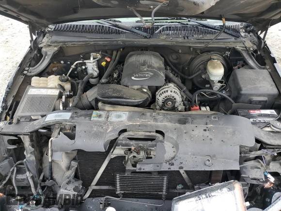 2005 Chevrolet Silverado 1500 LS with VIN 1GCEC14T45Z265515, listed as a Copart auction lot 58745165 with Not provided miles and Salvage title. Bid and sale history available at DreamBid. Image 11.