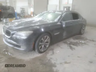 2011 BMW 7 Series 750Li xDrive with VIN WBAKC8C54BC432921, listed as a Copart auction lot 45334265 with 138,272 mi miles and Salvage Title. Bid and sale history available at carsss.com. Image 1.