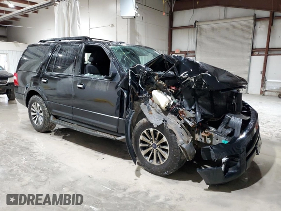 2017 Ford Expedition XLT z VIN 1FMJU1JTXHEA59168, wystawiony jako Copart lot #54131485 z przebiegiem 145 067 mil mil oraz Szkoda całkowita • Salvage title. Historia ofert i sprzedaży dostępna na DreamBid. Obrazek 4.