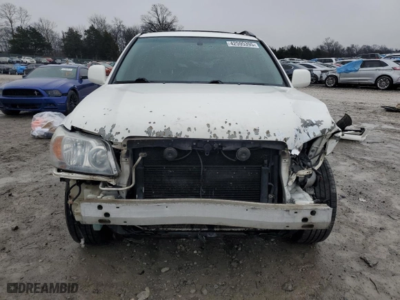 2007 Toyota Highlander Hybrid w/3rd Row with VIN JTEDW21A570020561, listed as a Copart auction lot 42595395 with 205,703 mi miles and Salvage Title. Bid and sale history available at carsss.com. Image 5.