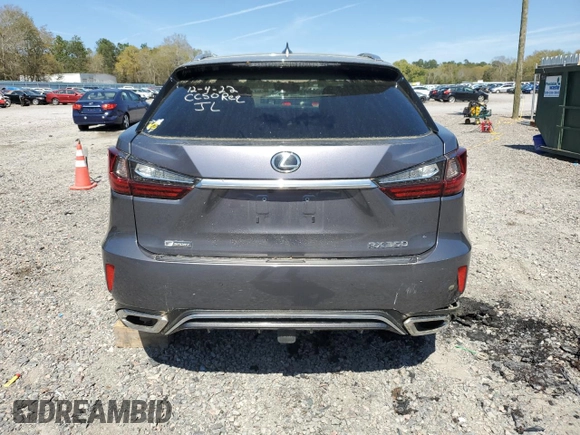 2017 Lexus RX 350 with VIN 2T2BZMCA8HC067677, listed as a Copart auction lot 45738743 with Not Provided miles and . Bid and sale history available at DreamBid. Image 6.