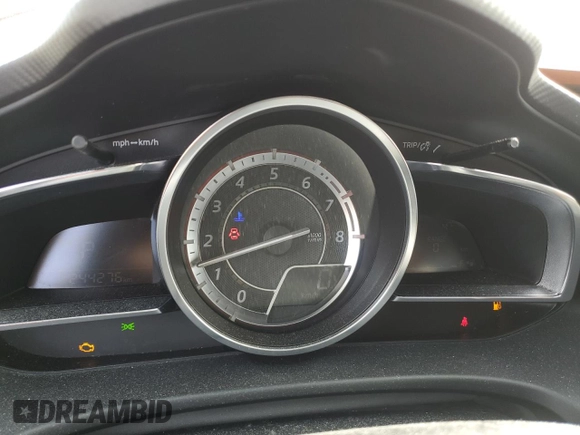 2015 Mazda 3 S Grand Touring with VIN JM1BM1W33F1260318, listed as a Copart auction lot 48729085 with 244,276 mi miles and Salvage title. Bid and sale history available at DreamBid. Image 9.