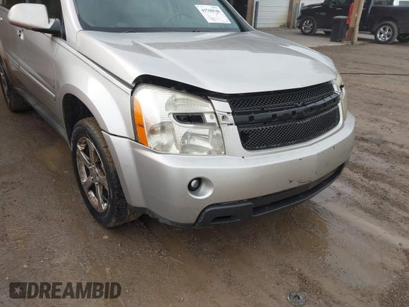 2007 Chevrolet Equinox LT with VIN 2CNDL73F876053950, listed as a IAAI auction lot 41760546 with 276,511 mi miles. Bid and sale history available at carsss.com. Image 6.