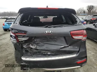 2018 Kia Sorento SX with VIN 5XYPKDA59JG402833, listed as a Copart auction lot 46151465 with 42,235 mi miles and Salvage Title. Bid and sale history available at carsss.com. Image 6.