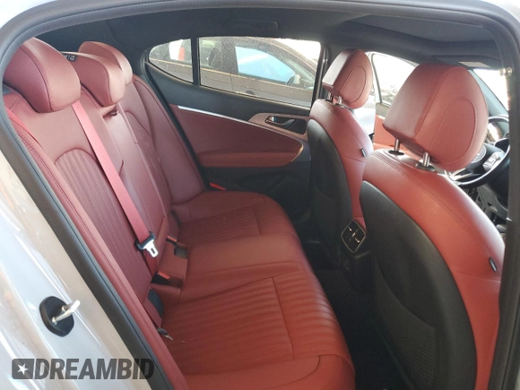 2023 Genesis G70 3.3T with VIN KMTG54TE0PU108198, listed as a Copart auction lot 46945215 with 18,856 mi miles and Non Repairable. Bid and sale history available at DreamBid. Image 10.