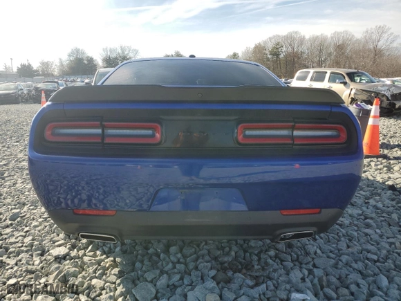 2022 Dodge Challenger GT with VIN 2C3CDZJG4NH151271, listed as a Copart auction lot 44606455 with 45,081 mi miles and Salvage Title. Bid and sale history available at carsss.com. Image 6.