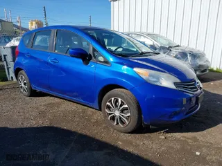 2016 Nissan Versa Note S with VIN 3N1CE2CP4GL356289, listed as a IAAI auction lot 41818096 with 110,204 mi miles. Bid and sale history available at carsss.com. Image 1.
