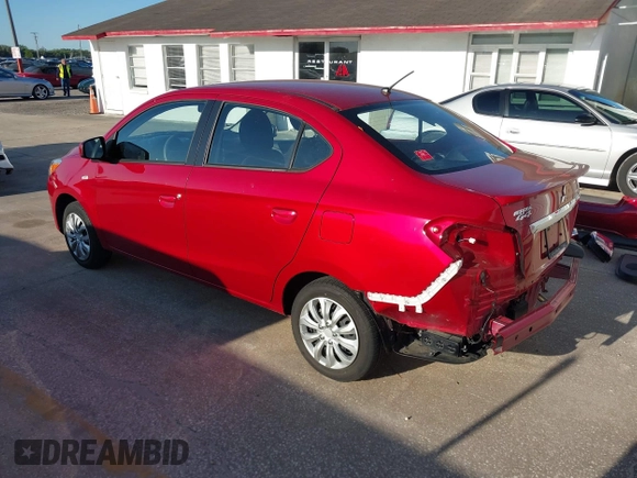 2022 Mitsubishi Mirage ES z VIN ML32FUFJ7NHF06499, wystawiony jako IAAI lot #41768320 z przebiegiem 19 331 mil mil oraz . Historia ofert i sprzedaży dostępna na DreamBid. Obrazek 3.