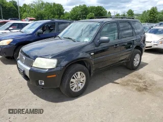 2005 Mercury Mariner Luxury z VIN 4M2CU57185DJ16120, wystawiony jako Copart lot #61803024 z przebiegiem 176 498 mil mil oraz Szkody całkowita. Historia ofert i sprzedaży dostępna na DreamBid. Obrazek 1.