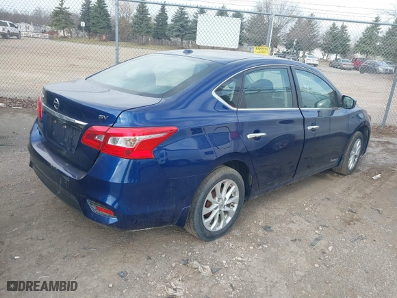 2019 Nissan Sentra SR with VIN 3N1AB7APXKY377529, listed as a IAAI auction lot 41643338 with 82,872 mi miles. Bid and sale history available at carsss.com. Image 4.