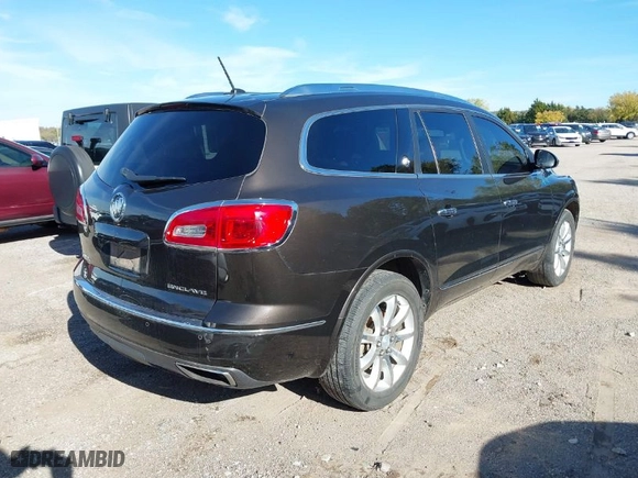 2014 Buick Enclave Premium with VIN 5GAKRCKD1EJ176218, listed as a IAAI auction lot 40828314 with 122224 miles. Bid and sale history available at carsss.com. Image 4.