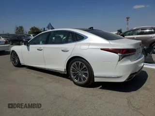 2018 Lexus LS with VIN JTHC5LFF0J5002491, listed as a Copart auction lot 72115644 with 36,641 mi miles and Salvage Title. Bid and sale history available at carsss.com. Image 2.