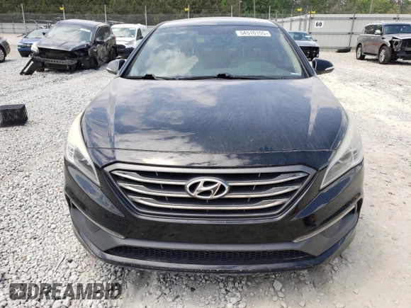 2015 Hyundai Sonata 2.4L Sport with VIN 5NPE34AF9FH061091, listed as a Copart auction lot 54510155 with 233,664 mi miles and Clean Title. Bid and sale history available at carsss.com. Image 5.