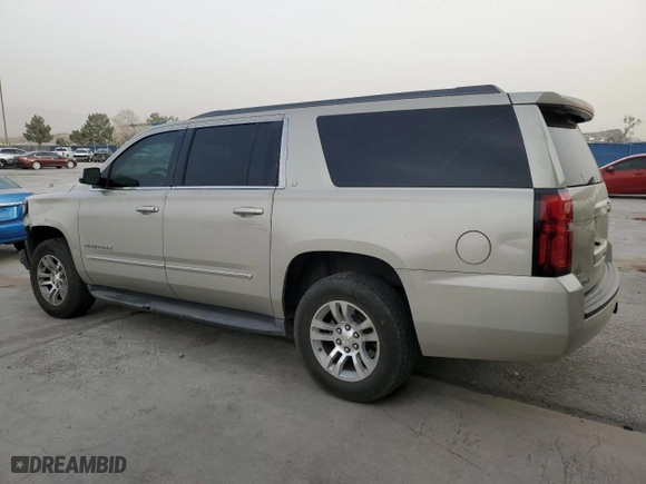 2015 Chevrolet Suburban LT with VIN 1GNSCJKC9FR503955, listed as a Copart auction lot 47382325 with 118,822 mi miles and Salvage Title. Bid and sale history available at carsss.com. Image 2.