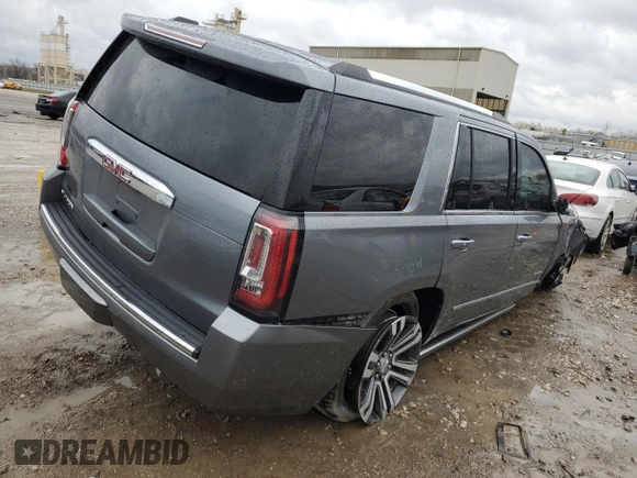 2019 GMC Yukon Denali with VIN 1GKS2CKJ0KR266759, listed as a Copart auction lot 81079354 with 0 mi miles and Salvage Title. Bid and sale history available at carsss.com. Image 3.