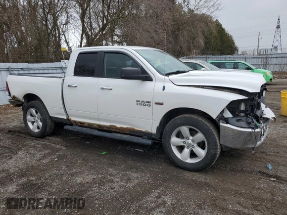 2014 Ram 1500 SLT with VIN 1C6RR7GT4ES103656, listed as a Copart auction lot 46867595 with 399,392 mi miles and Salvage title. Bid and sale history available at DreamBid. Image 4.