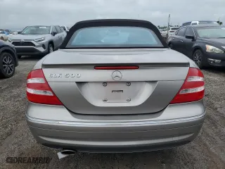 2005 Mercedes-Benz CLK-Class 5.0L with VIN WDBTK75G35T044178, listed as a Copart auction lot 73940824 with 0 mi miles and Salvage Title. Bid and sale history available at carsss.com. Image 6.