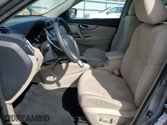 2016 Nissan Rogue SV with VIN KNMAT2MV9GP671536, listed as a Copart auction lot 53640395 with 68,646 mi miles and Salvage Title. Bid and sale history available at carsss.com. Image 7.