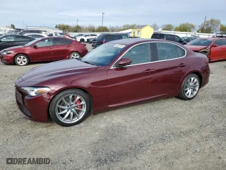 2019 Alfa Romeo Giulia with VIN ZARFAMAN7K7609661, listed as a Copart auction lot 49007875 with 36,580 mi miles and Salvage Title. Bid and sale history available at carsss.com. Image 1.