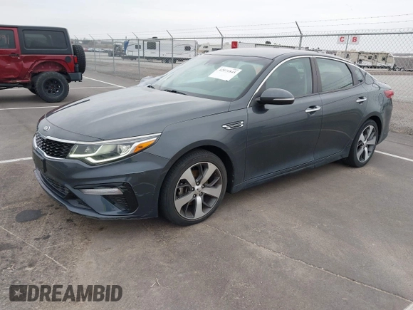 2020 Kia Optima LX with VIN 5XXGT4L30LG405944, listed as a IAAI auction lot 42071845 with 37,012 mi miles. Bid and sale history available at carsss.com. Image 20.