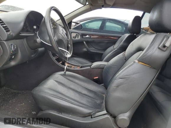 2003 Mercedes-Benz CLK 320 with VIN WDBLK65G73T144310, listed as a Copart auction lot 73004974 with Not Provided miles and Salvage Title. Bid and sale history available at DreamBid. Image 7.